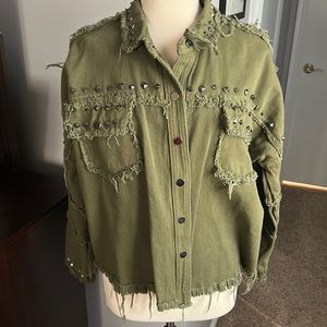 Unique Green Shirt/Jacket